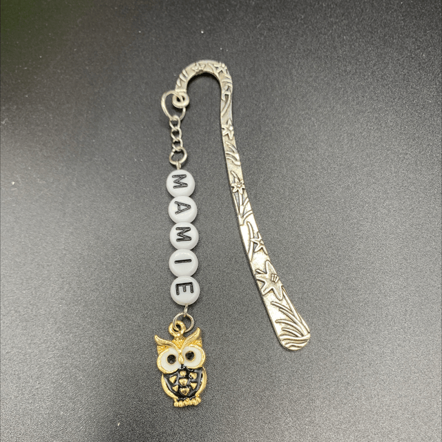 Marque-page Mamie, hibou