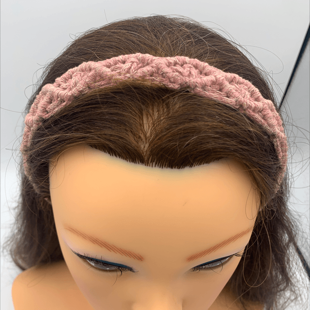 Bandeau en macramé 