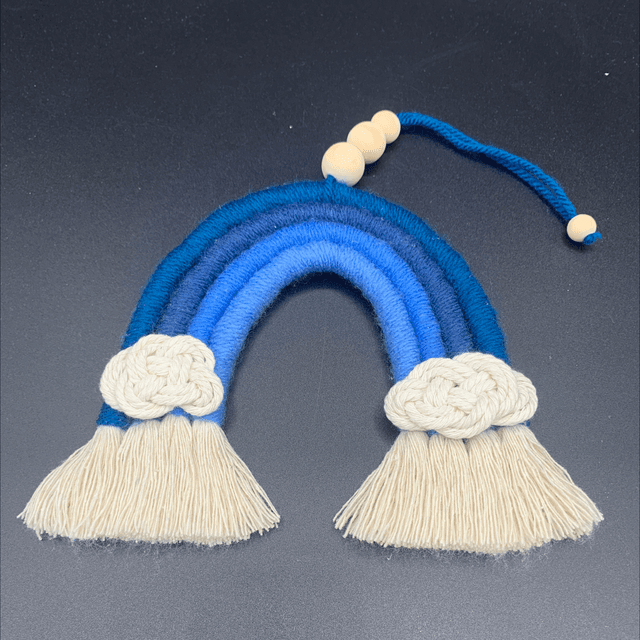 Arc-en-ciel bleu